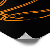Basketbal nieuwigheid - basketbalspeler poster (Hoek)