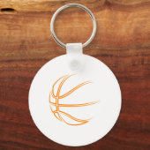 Basketbal nieuwigheid - basketbalspeler sleutelhanger (Voorkant)