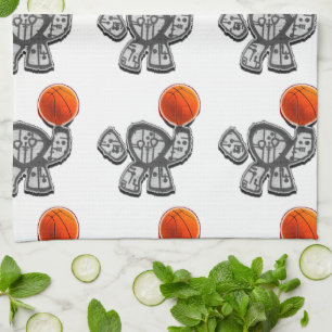 Basketbal Nieuwigheidscadeau Theedoek