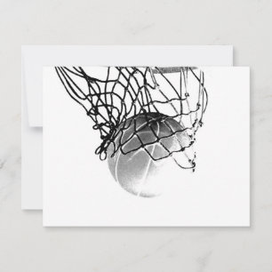 Basketbal nodigt uit kaart