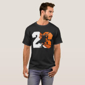 Basketbal Nomber 23 T-shirt (Voorkant volledig)