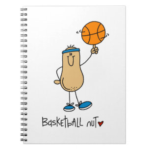 Basketbal Noot T-shirts en Cadeaus Notitieboek