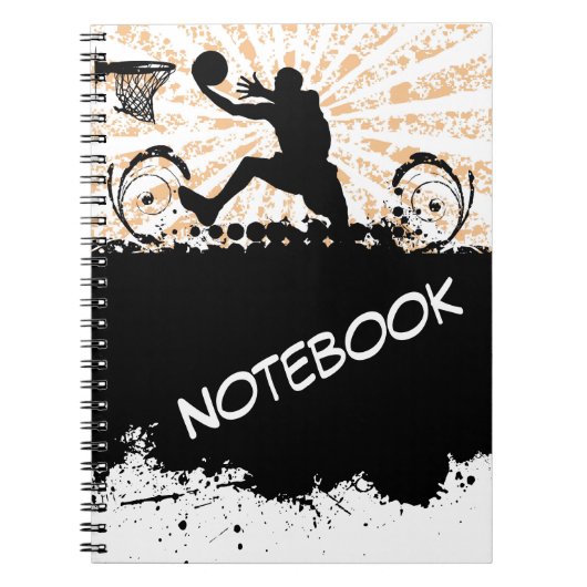 Basketbal Notitieboek (Voorkant)