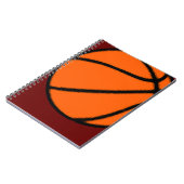 basketbal notitieboek (Linkerzijde)