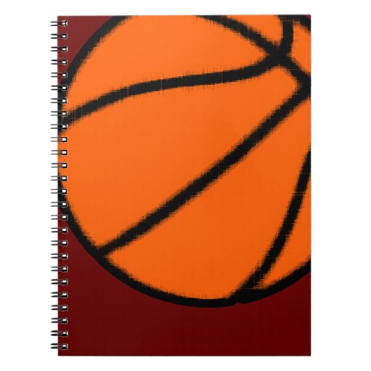 basketbal notitieboek (Voorkant)