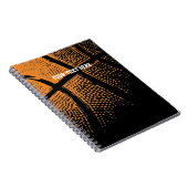 Basketbal notitieboek | Aangepaste schoolspullen (Rechterzijde)