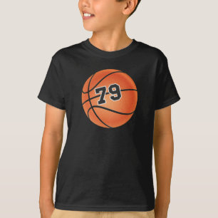 Basketbal nummer 79 t-shirt