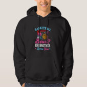 Basketbal of bogen Big Brother houdt van je gender Hoodie (Voorkant)