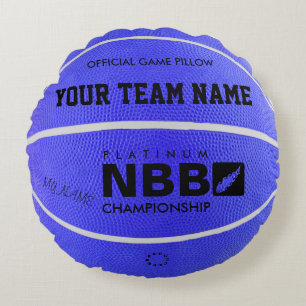 BASKETBAL OFFICIËLE SPEL KUSSEN Blauw Duik