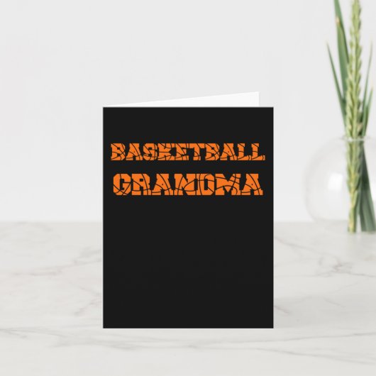 Basketbal oma 1 kaart (Voorkant)