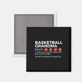 Basketbal Oma Definitie Kleinzoon's grootste f Magneet (Voorkant / Achterkant)