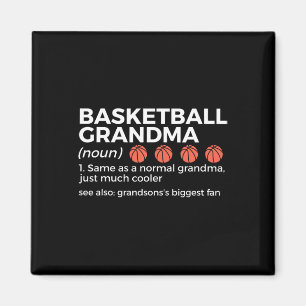 Basketbal Oma Definitie Kleinzoon's grootste f Magneet