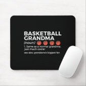 Basketbal Oma Definitie Kleinzoon's grootste f Muismat (Met muis)