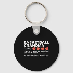 Basketbal Oma Definitie Kleinzoon's grootste f Sleutelhanger