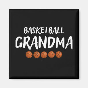 Basketbal Oma Grootmoeder Grammy Nana Mimi Magneet
