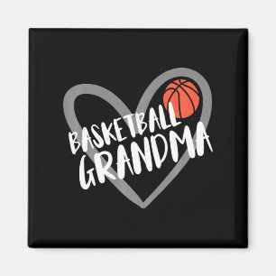Basketbal Oma Hart Magneet