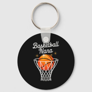 Basketbal oma nana basketbalring moeders da sleutelhanger