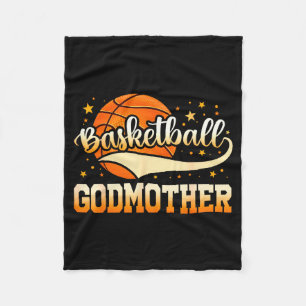 Basketbal Oma Ontwerp Fleece Deken