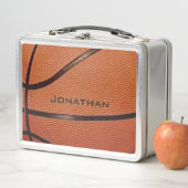 Basketbal Ontwerp Metalen Lunchbox (In situ)