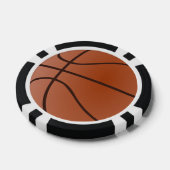 Basketbal Ontwerp Poker Chips (Enkel)