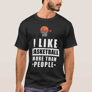 Basketbal ontwerp t-shirt