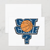 basketbal ontwerp voor gamers (Voorkant / Achterkant)