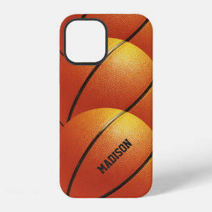 Basketbal op maat gemaakte telefoonhoesjes iPhone 12 hoesje
