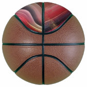Basketbal op maat met Abstracte kunst (Rechts)