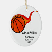 basketbal ornament (Rechts)