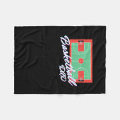 Basketbal pa 3 fleece deken (Voorkant (Horizontaal))