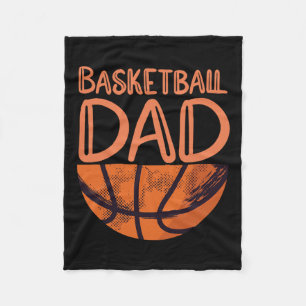 Basketbal pa - Basketbalspeler Fleece Deken