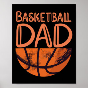 Basketbal pa - Basketbalspeler Poster