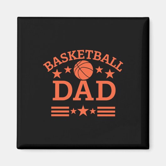 Basketbal Pap 2 Magneet (Voorkant)