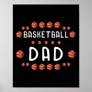 Basketbal Pap Fan Beste Papa Ever Hooper Poster