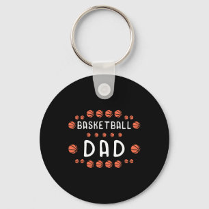 Basketbal Pap Fan Beste Papa Ever Hooper Sleutelhanger