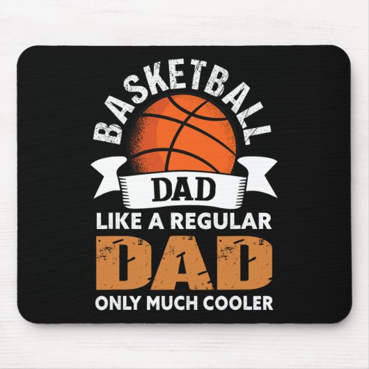 Basketbal Pap - Leuke Basketbal Pap Muismat (Voorkant)