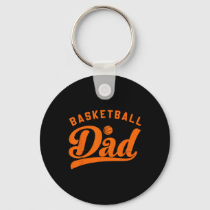 Basketbal Papa Gifts Papa Basketbal Vaderdag Sleutelhanger