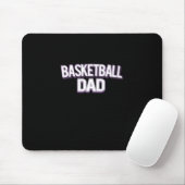 Basketbal Papa - Grappige papa Muismat (Met muis)
