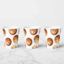 Basketbal Papieren Beker