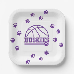 Basketbal papieren bordje