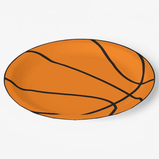 Basketbal Papieren Bordje (Gekanteld)