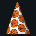 Basketbal Party Pet Feesthoedjes<br><div class="desc">Basketbal Party Pet</div>