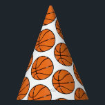 Basketbal Party Pet Feesthoedjes<br><div class="desc">Basketbal Party Pet</div>