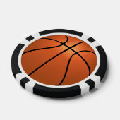 Basketbal Poker Chips (Enkel)