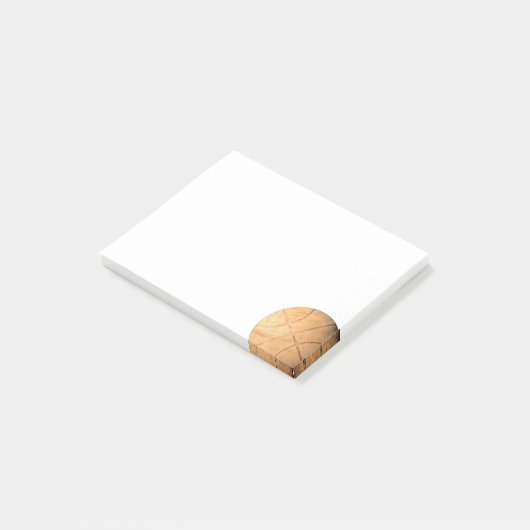 Basketbal Post-it® Notes (Schuin)