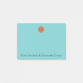 Basketbal Post-it® Notes (Voorkant)