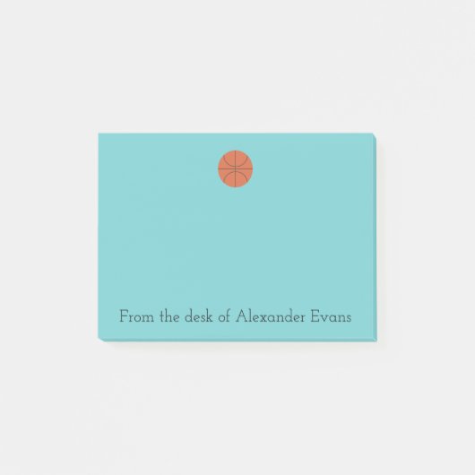 Basketbal Post-it® Notes (Voorkant)