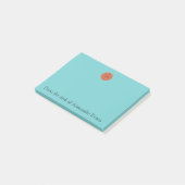 Basketbal Post-it® Notes (Schuin)