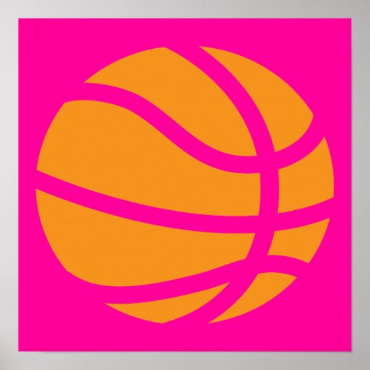 basketbal poster (Voorkant)
