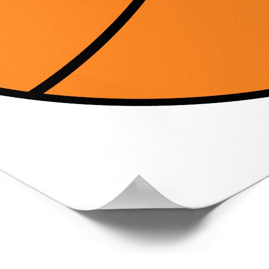 basketbal poster (Hoek)